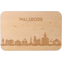Goodtimes Frühstücksbrett Skyline Walsrode 23cm x 15cm x 1cm  Goodtimes Frühstücksbrett Skyline Walsrode 23cm x 15cm x 1cm