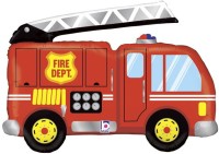 Betallic Folienballon Firetruck 100cm/40"  Betallic Folienballon Firetruck 100cm/40"