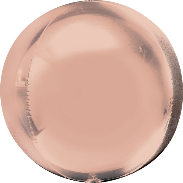 Anagram Folienballon Orbz Roségold 40cm/16" (unverpackt)