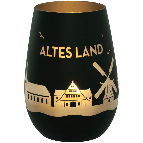 Goodtimes Windlicht Skyline Altes Land