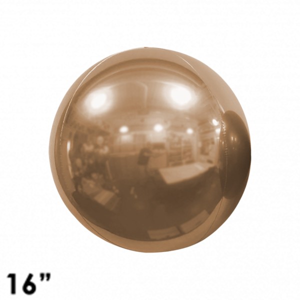 SAG Spiegel Ballon Pink Gold