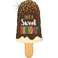 Betallic Folienballon Birthday Ice Cream Holo 90cm/36"  Betallic Folienballon Birthday Ice Cream Holo 90cm/36"