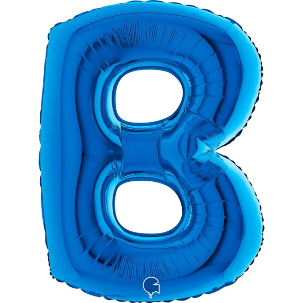 Grabo Folienballon Buchstabe B Blue 100cm/40"