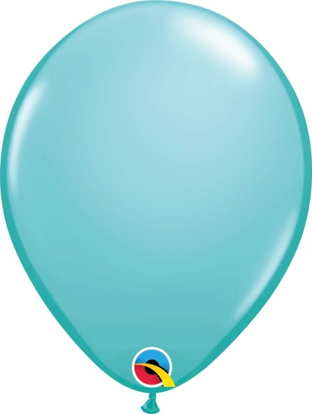 Qualatex Latexballon Fashion Caribbean Blue 28cm/11" 100 Stück