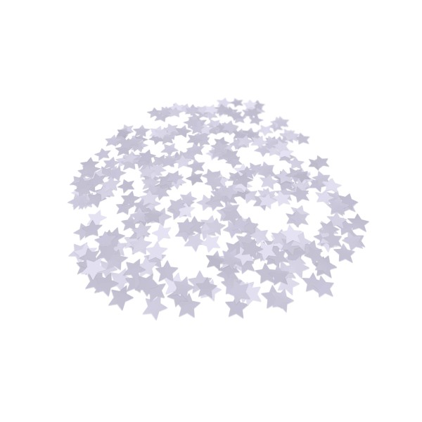 Goodtimes Folienkonfetti 1,7cm Stern 100g Satin Hellblau