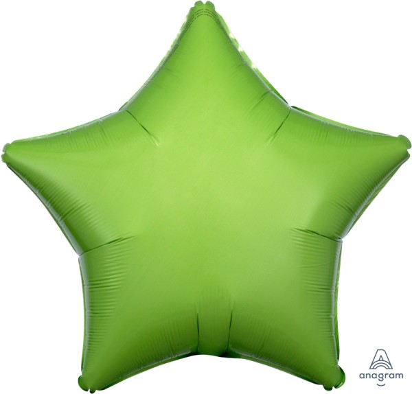 Anagram Folienballon Stern Kiwi Green 50cm/20" (unverpackt)