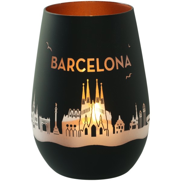 Goodtimes Windlicht Skyline Barcelona