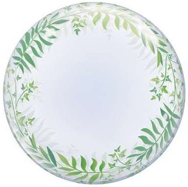 Qualatex Deco Bubble Elegant Greenery 60cm/24"