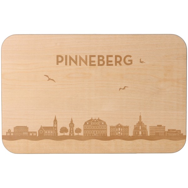 Goodtimes Frühstücksbrett Skyline Pinneberg 23cm x 15cm x 1cm