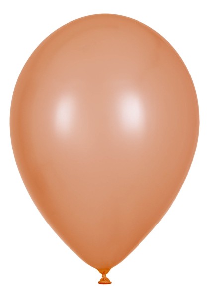 Globos Luftballons Pearl Apricot Naturlatex 30cm/12" 100er Packung