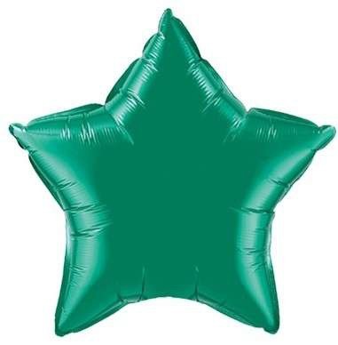 Qualatex Folienballon Stern Emerald Green 50cm/20" (unverpackt)