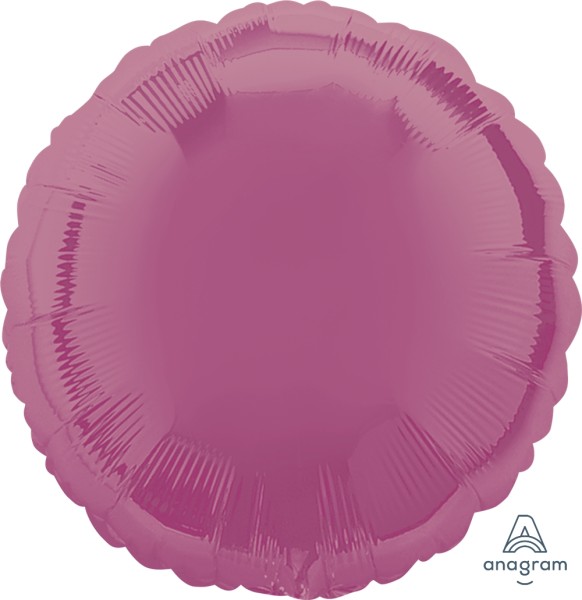 Anagram Folienballon Rund Metallic Lavender 45cm/18" (unverpackt)