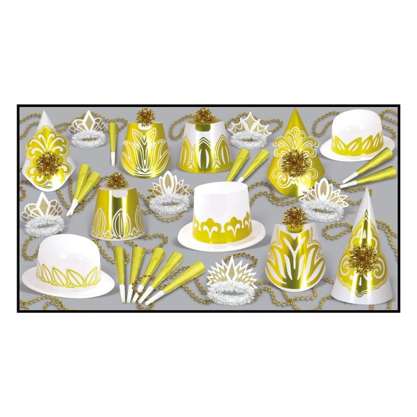 Beistle Partybox "Golden Nugget" Gold 50 Personen