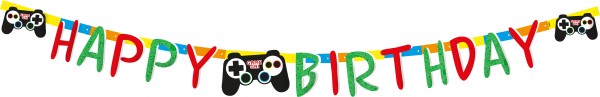 Maverick Girlande "Happy Birthday" Game Controller, 2m
