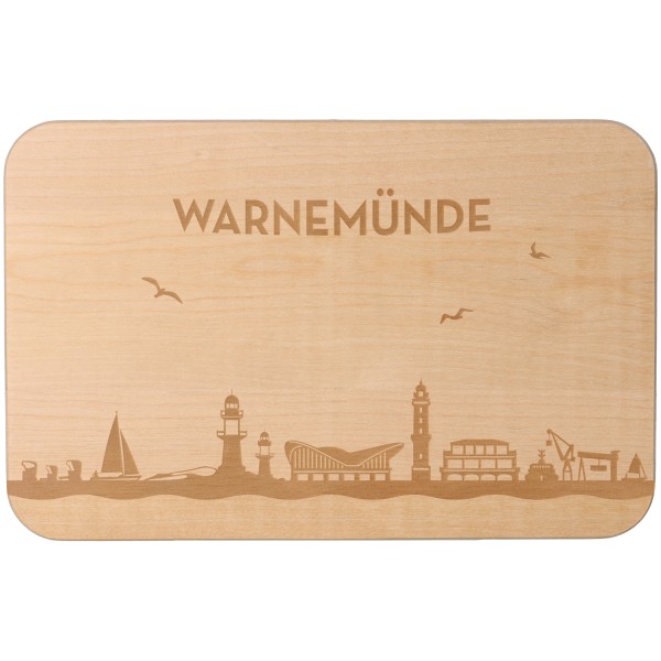 Goodtimes Frühstücksbrett Skyline Eutin 23cm x 15cm x 1cm