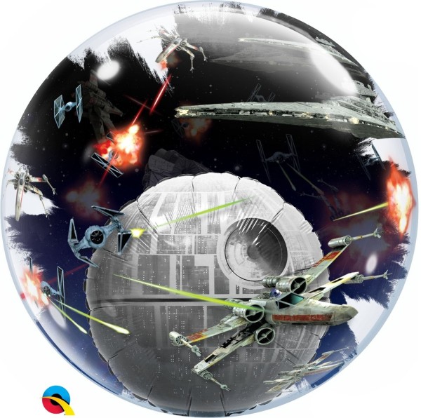 Qualatex Double Bubble Star Wars Death Star 60cm/24"