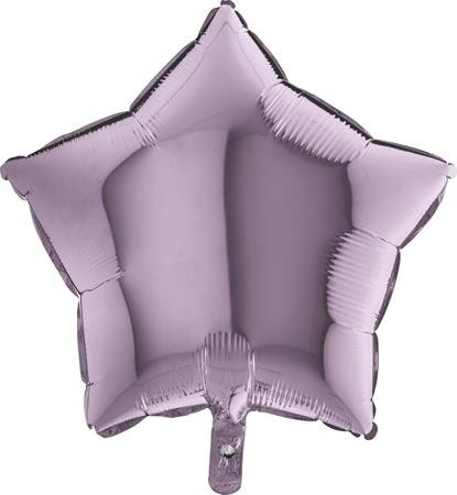 Grabo Folienballon Star Flieder 45cm/18" (unverpackt)