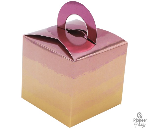 Pioneer Geschenkbox Ballongewicht Roségold Ombre, 8 Stück