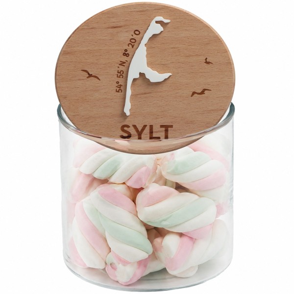 Goodtimes Geschenkglas Skyline "Sylt Silhouette" 530 ml