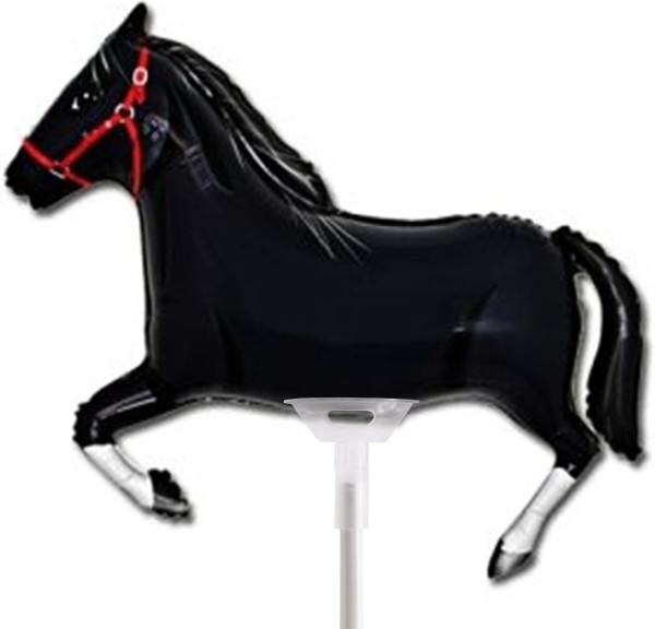 BWS Black Horse 35cm/14" luftgefüllt mit Stab