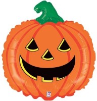 Grabo Folienballon Pumpkin Mini 35cm/14" (unverpackt)  Grabo Folienballon Pumpkin Mini 35cm/14" (unverpackt)