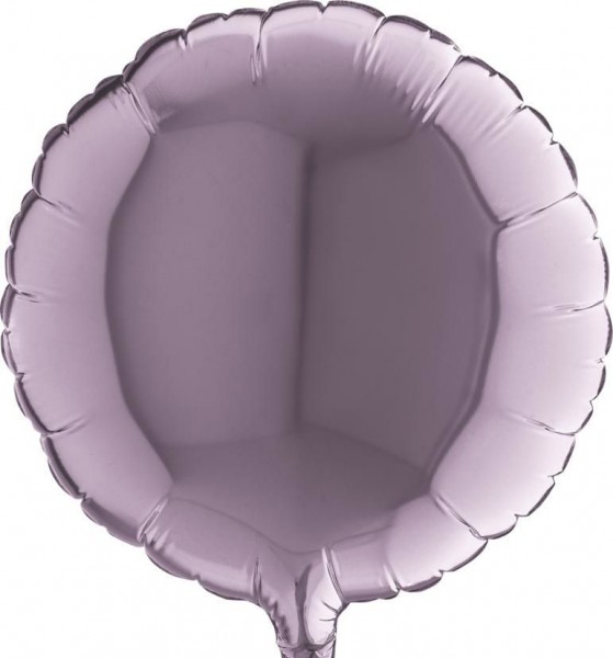Grabo Folienballon Round Lilac 23cm/9" (unverpackt)
