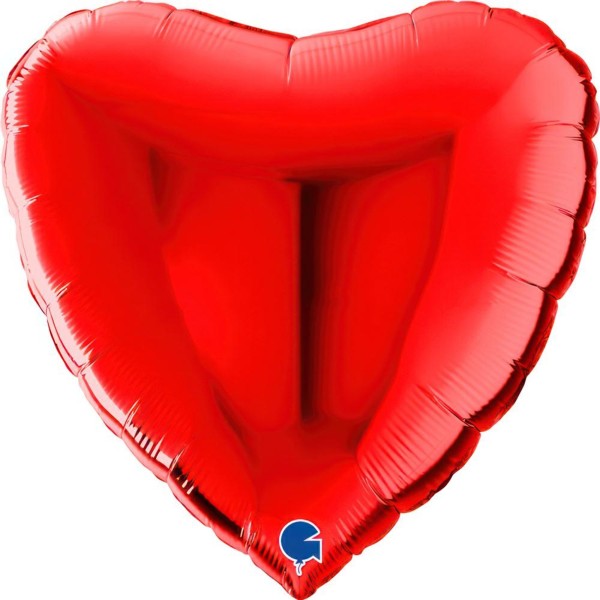 Grabo Folienballon Heart Red 60cm/31"