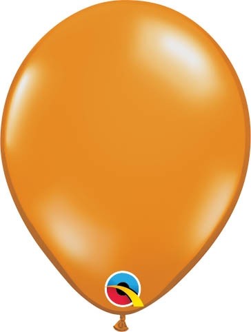 Qualatex Latexballon Jewel Mandarin Orange 13cm/5" 100 Stück