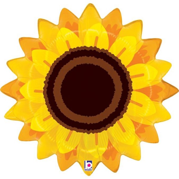 Betallic Folienballon Shape Sunflower 55cm/22"