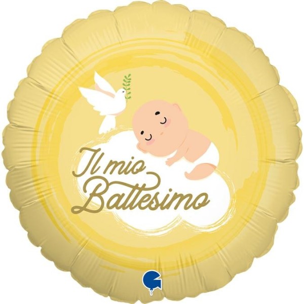 Grabo Folienballon Il Mio Battesimo 45cm/18"
