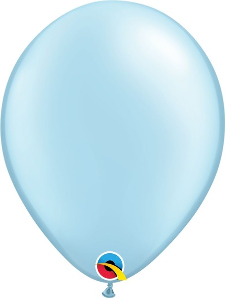 Qualatex Latexballon Pearl Light Blue 28cm/11" 6 Stück