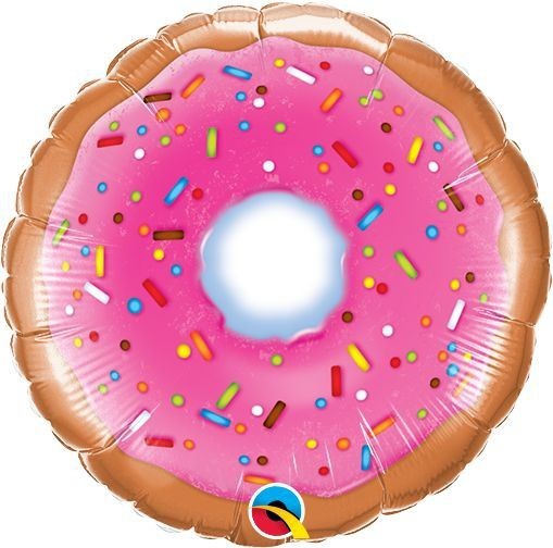 Qualatex Folienballon Donut 23cm/9" (unverpackt)