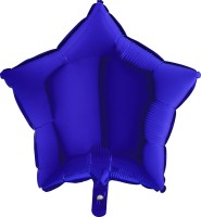 Grabo Folienballon Star Blue Capri 45cm/18" (unverpackt)  Grabo Folienballon Star Blue Capri 45cm/18" (unverpackt)