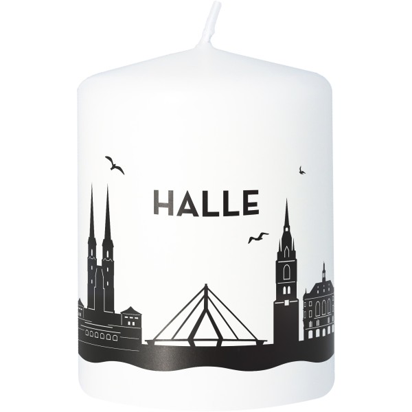 Goodtimes Stumpenkerze Skyline Halle