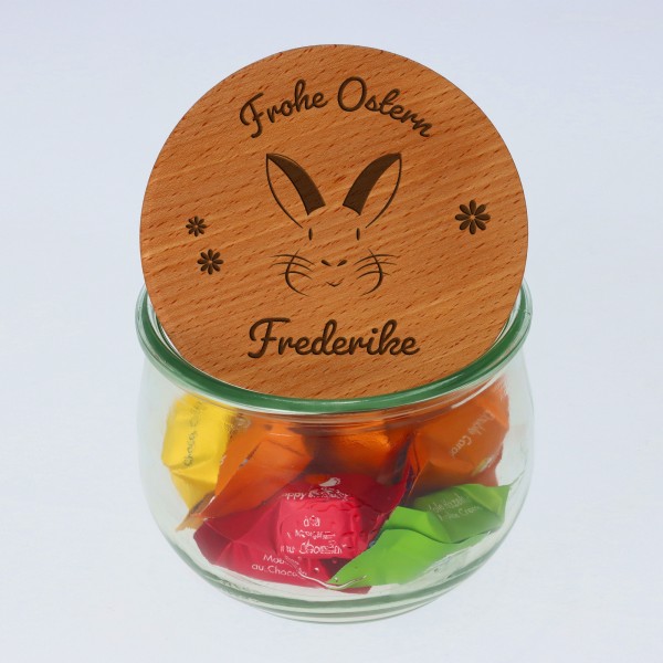 Goodtimes Geschenkglas Frohe Ostern "Name"