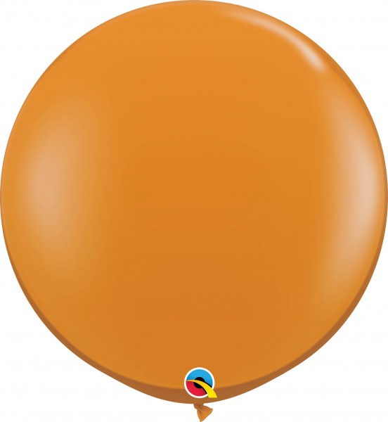 Qualatex Latexballon Jewel Mandarin Orange 90cm/3' 2 Stück