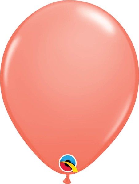 Qualatex Latexballon Fashion Coral 28cm/11" 100 Stück