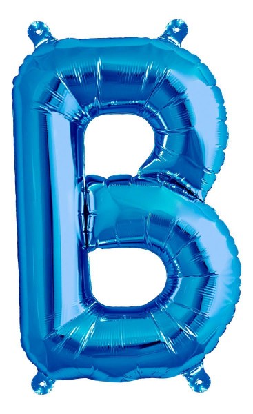 Northstar Folienballon Buchstabe B Blue 40cm/16"
