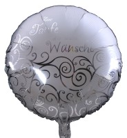 Anagram Folienballon "Zur Taufe" 43cm/17''  Anagram Folienballon "Zur Taufe" 43cm/17''