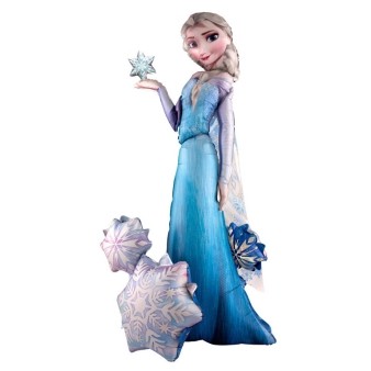 Anagram Folienballon AirWalker Frozen Elsa the Snow Queen 144cm/ 57''