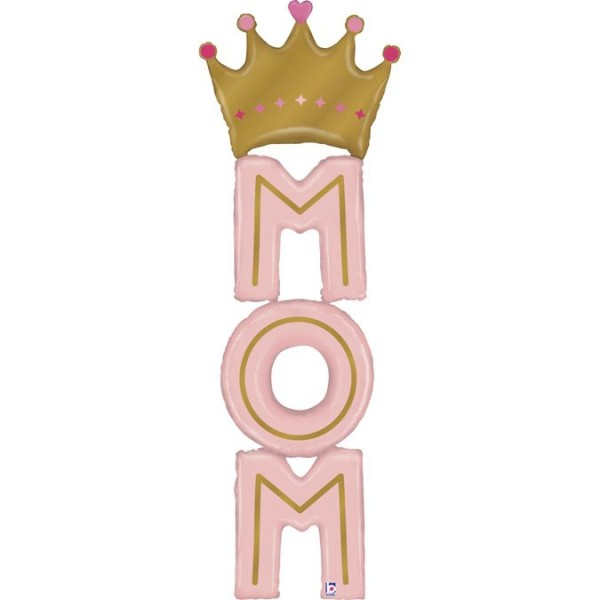 Betallic Folienballon Special Delivery Mom Crown 182cm/6'