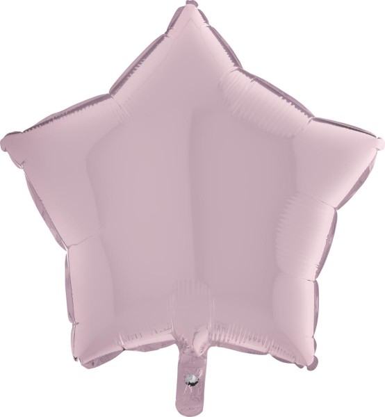 Grabo Folienballon Star Pastel Pink 45cm/18" (unverpackt)