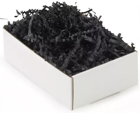 Papierwolle 1kg Schwarz