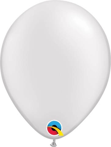 Qualatex Latexballon Pastel Pearl White 13cm/5" 100 Stück