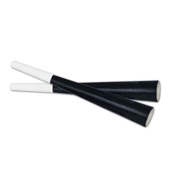 Beistle Folienhorn Schwarz 23cm