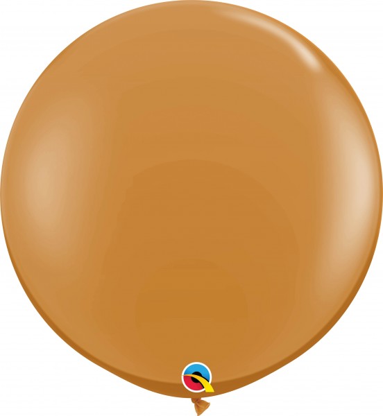 Qualatex Latexballon Fashion Mocha Brown 90cm/3' 2 Stück