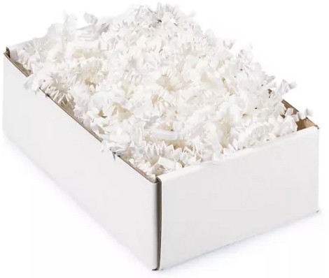 Papierwolle 1kg Weiß