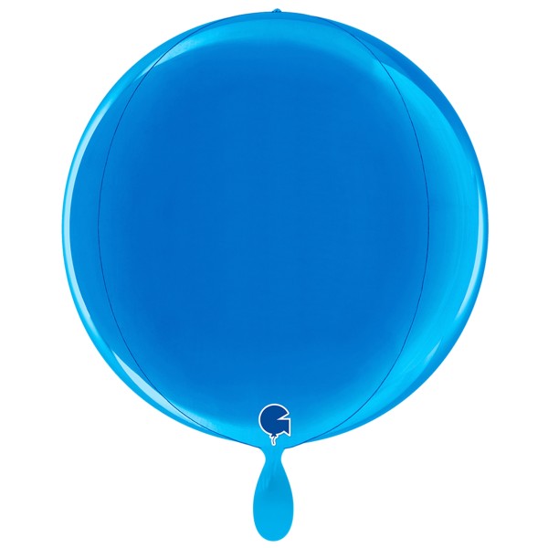 Grabo Folienballon Globe Blue 4D 38cm/15"