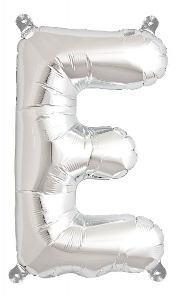 Northstar Folienballon Buchstabe E Silver 40cm/16"