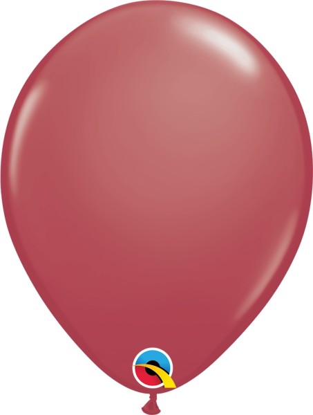 Qualatex Latexballon Solid Fashion Cranberry 28cm/11" 25 Stück